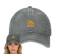 Gorra de béisbol transpirable y ajustable, para uso diario, , senderismo, golf, ciclismo, deportes al aire libre, adultos, mujeres, hombres, 9.84 x 6.3 x 3.94 pulgadas y otros, Gris claro, talla