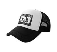 Gorra De Béisbol Trust Me,I'm A DJ Gorras De Hombre Vintage Golf Hat Transpirable Snapback Sombrero para Excursionismo Cámping Running