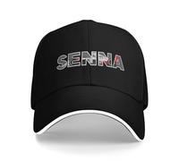 Gorra de béisbol Unisex Ayrton Senna Racing Car para Exteriores, Ajustable, Estilo Hip Hop, con Cierre a presión, Parasol.