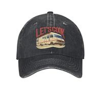 Gorra de béisbol Unisex Breaking Bad RV Lets Cook Gorras de algodón Desgastado Vi ntage Acti Vi Ties al Aire libreGorra Ajustable Snapback