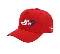Gorra De Béisbol Unisex con Orificio para Coleta Gorro La I.s.l.e of M.a.n T..T Gorra Camionero Transpirable Snapback Estampada Cómoda Y Lisa Estilo Hat-HongSe||One_Size