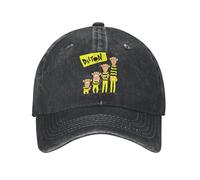 Gorra de béisbol Unisex de Comedia de algodón cálido para Invierno, Lucky Luke The Daltons Gorra de Sombrero Lavado de Dibujos Animados Divertida Gorra Casual Ajustable al Aire Libre