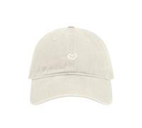 Gorra de béisbol unisex de moda con diseño bordado de corazón para actividades casuales al aire libre y uso diario, ligera, cómoda, ajustable, sombrero JzU11, beige, Talla única
