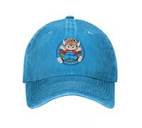 Gorra de béisbol Unisex de Puro algodón Verano Dr. Slump Hombres Mujeres Gorras de béisbol Arale Norimaki Gorras de Mezclilla desgastadas Sombrero Vintage Outdoor Summer Headwear Outdoor Gift