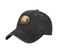 Gorra De BéIsbol Unisex Emblema Nacional del Bielorrusia Ideal Gorras Hombre Mujer para Senderismo Camping Viajes Running Ciclismo Ajustable Talla úNica