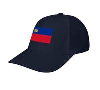 Gorra de béisbol,Unisex Liechtenstein Flag Baseball Cap Adjustable Hat,Adjustable One Size Snapback Hat