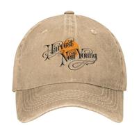 Gorra de béisbol Unisex Neil Young Casual Summer Harvest Trucker Hat Hunting Camping Hip Hop Hats Men Adult Fashion Outdoor Gifts