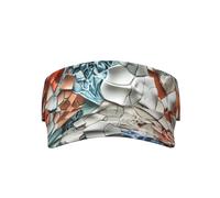 Gorra de béisbol unisex para adultos, con fragmentos de píxeles de cerámica, para uso diario, actividades al aire libre, ajustable, color negro