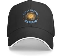 Gorra de béisbol Unisex para el Sol Argentina Viva La Libertad Carajo de béisbol de Verano para Hombre de Playa Personalizada para papá Snapback Regalo de cumpleaños