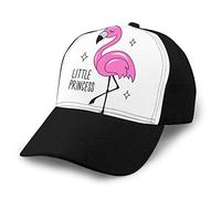 Gorra de béisbol Unisex Sombrero de Camionero Sombrero de Vaquero Adulto Hip Hop Snapback Art Glitter Flamingo Drawing si Believe Text Design Moda para niños Ropa de Estilo Moderno Estampado de ni
