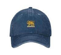 Gorra De Béisbol Unisex | Sombrero Iraní Con Patrón León Y Sol | Gorra Transpirable Cómodo Ajustable | Adecuado para Fitness, Salidas De Primavera, Ver Deportes, Etc., azul marino