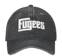 Gorra de béisbol Unisex The Fugees Rock Band Vintage Distressed Denim Casquette Dad Cap AjustableAlgodón, para Todas Las Estaciones