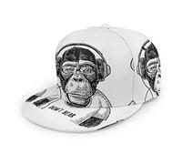 Gorra de béisbol Unisex Tyrannosaurus Rex Triceratops Dinosaurs World para Hombre y Mujer, con Visera Plana Ajustable, Gorra de béisbol Estilo Hip Hop.