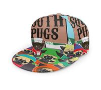 Gorra de béisbol Unisex Tyrannosaurus Rex Triceratops Dinosaurs World para Hombre y Mujer, con Visera Plana Ajustable, Gorra de béisbol Estilo Hip Hop.
