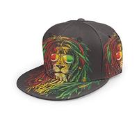 Gorra de béisbol Unisex Tyrannosaurus Rex Triceratops Dinosaurs World para Hombre y Mujer, con Visera Plana Ajustable, Gorra de béisbol Estilo Hip Hop.
