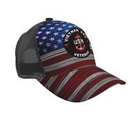 Gorra De Béisbol United States Navy Vietnam Veteran Trucker Gorras Transpirable Beisbol Sombrero Deportivo Gorra De Visera para Running Viajes Pesca