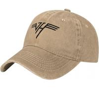 Gorra de béisbol Van Halen Rock Music Band Denim Black Logo Outdoor Gym Hip Hop Dad Summer Men Women Diseño Casual Snapback Cap Cool