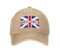 Gorra de béisbol Vaquera de Lewis es Hora de Martillo Senderismo, Pesca, Hip Hop Gorras de Padre, Gorras Retro a Prueba de Sol Ajustadas al Verano