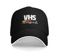 Gorra de béisbol VHS de Verano El Futuro está aquí Deportes al Aire Libre Casual Estampado Gorra Unisex-Teens Unisex-Teens Dropshipping Gorra Snapback