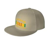 Gorra De Béisbol Vietnam Combat Veteran with Ribbon 3D Print Gorra Trucker Proteccion Solar Golf Hat Ajustable Snapback Sombrero para Camping Senderismo Viaje