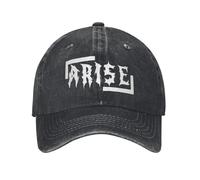 Gorra de béisbol Vintage Arise Solo Leveling para Hombres Mujer Sombrero Vaquero Desgastado Sombreros de Ajuste Ajustable para Viajes al Aire Libre