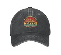 Gorra de béisbol Vintage de algodón Personalizada de 1970 Protección Solar para Mujeres Sombrero Ajustable para Padres para Hombres Verano