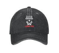 Gorra de béisbol Vintage de la teoría de Schrödinger, Estilo Unisex, de Mezclilla desgastada, Estilo Snapback Lavado, Estilo Hip Hop, para Entrenamientos al Aire Libre.