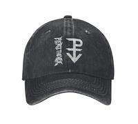 Gorra de béisbol Vintage Pierce The Veil PTV Logo Unisex Estilo Desgastado Lavado Gorra de Sol Actividades al Aire Libre Regalo Sombreros Gorra
