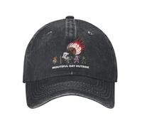 Gorra de béisbol Vintage y clásica de Halloween y2k Cool Couple Women Washed Hip Hop Hats Adjustable Print Tennis Skate Baseball Caps Duradero y cómodo