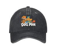 Gorra de béisbol Vintage y clásica DogMan Adventure Sun Casual Unisex-Teens Washed Hip Hop Hats Venta al por Mayor Gorra Personalizada de Bricolaje KPOP Rock Snapback Duradera y cómoda