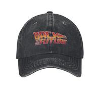 Gorra de béisbol Volver Al Futuro Logo De La Película Verano Casual Camionero Unisex Hombres Estampado Al Aire Libre Gimnasio Gorra Snapback Ajustable Regalos