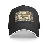 Gorra de béisbol Whisky Myers Firewater Gorra de béisbol Rave Hip Hop Gorras Masculinas