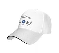 Gorra de béisbol XLM XRP XDC The X Factor |-F-| Sombrero de Sol para Hombre