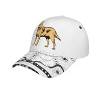 Gorra De Béisbol Yellow Labrador Retriever Snapback Sombrero Elegante Gorra Trucker Vintage Golf Hat para Camping Running Senderismo