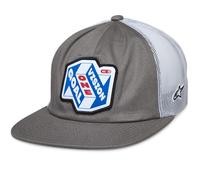 Gorra de camionero Alpinestars That Way de color gris y blanco