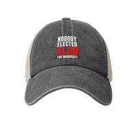 Gorra de Camionero Anti-Elon Musk, ¡Fuera Elon Musk!, ¡Detengan a Musk!, Gorras de Golf Divertidas para Hombres y Mujeres.