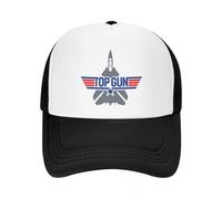 Gorra de Camionero de Combate Unisex Punk Personalizada Top Gun Gorra de béisbol Ajustable para Adultos Maverick Film Gorra de béisbol Ajustable para Hombres Mujeres Deportes Papá