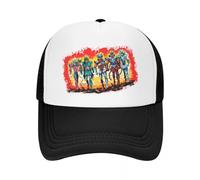 Gorra de Camionero de Manga clásica Personalizada Saint Seiya para Hombres y Mujeres Ajustable Unisex Knights of The Zodiac Gorra de béisbol Hip Hop Dad