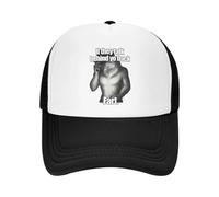 Gorra de Camionero de Meme de Lobo Divertido Personalizada si Hablan detrás de ti Gorra de béisbol Ajustable para Adultos Mujeres Hombres Hip Hop Papá Sombrero
