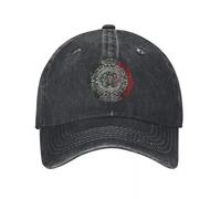 Gorra de Camionero de Piedra Solar con Calendario Azteca Tallado de Arte Maya Mexicano Gorra de béisbol Ligera para Hombres