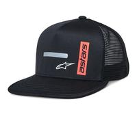 Gorra de camionero negra Alpinestars Alter