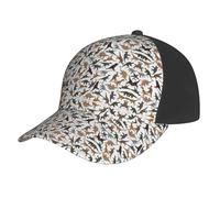 Gorra De Camionero Pata De Perro Perdiguero De Pelo Liso Al Trote Gorras Casuales Clásico Gorras Deportivas Transpirable Gorra De Béisbol para Deporte Al Aire Libre Uso Diario 57-60Cm