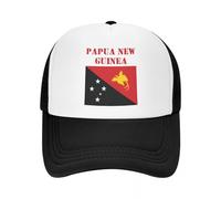 Gorra de Camionero Personalizada con Bandera de Papúa Nueva Guinea para Hombres y Mujeres, Gorra de béisbol Unisex Ajustable, Gorra de papá Hip Hop