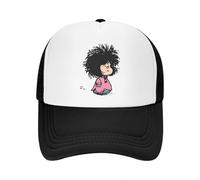 Gorra de Camionero Personalizada de Dibujos Animados de Quino Mafalda para Mujeres y Hombres Gorra de béisbol Unisex Ajustable Gorra de papá Hip Hop
