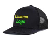 Gorra de camionero Richardson 112 bordada personalizada con tu logotipo de texto personalizado tu propia gorra de malla de camionero, Negro, S-4XL