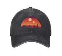 Gorra de Camionero Tatooine Retro Clan Demin de Talla Grande Duradera para Todas Las Estaciones Gorra Femenina Hombre Verano
