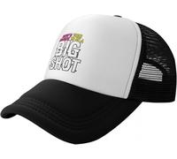 Gorra de Camionero Transpirable clásica de Malla Ahora es tu Oportunidad de ser un Gran Tiro Capucha Snap Back Luxury Man Sun para niños Blanco