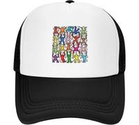 Gorra de Camionero Transpirable clásica de Malla Dancing Together Baseball Cap Ball Cap Sombrero Hombre Lujo Niño Niño Mujeres Blanco