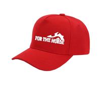 Gorra De Camionero Unisex Clima Cálido Estilo Dad Hat para The H.or.d.e Graphic Béisbol Cómoda Gorras Polo Ajustables Snapback Transpirable Fitness-HongSe||One_Size