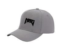 Gorra De Camionero Unisex con Orificio Coleta Gorro Estampado para H-.u.s-.a.b.e.r.g Ajustable Snapback Entrenamiento Béisbol Cómoda Clima Cálido-HuiSe||One_Size